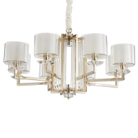 Подвесная люстра Newport 4408+1/C gold М0062632  фото, kupilegko.ru