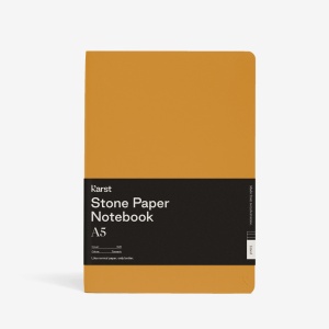 Stone Paper Turmeric/Blank Блокнот A5 Karst  фото, kupilegko.ru