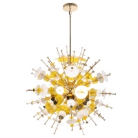 Подвесная люстра Loft IT Avenir 10137/720 Gold  фото, kupilegko.ru