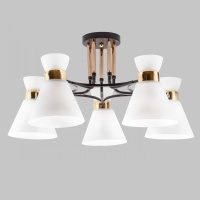 Потолочная люстра IMEX MD.5692-5-S-COFFEE+FGD  фото, kupilegko.ru