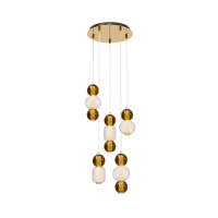 Подвесная светодиодная люстра Maytoni MOD273PL-L80G3K  фото, kupilegko.ru