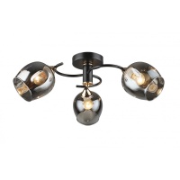 Потолочная люстра IMEX MD.5963-3-S-COFFEE+FGD  фото, kupilegko.ru