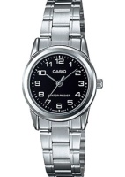 Японские наручные женские часы Casio LTP-V001D-1B. Коллекция Analog  фото, kupilegko.ru