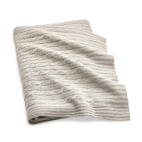 Cable Cashmere Heather Grey Плед Ralph Lauren Home  фото, kupilegko.ru