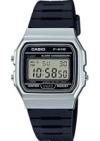 Японские наручные мужские часы Casio F-91WM-7A. Коллекция Vintage  фото, kupilegko.ru