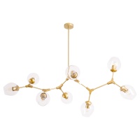 Подвесная люстра Arte Lamp Yuka A4103SP-8GO  фото, kupilegko.ru