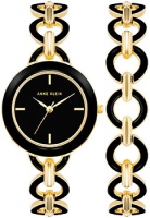 fashion наручные женские часы Anne Klein 4066BKST. Коллекция Boyfriend  фото, kupilegko.ru
