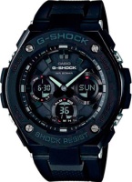 Японские наручные мужские часы Casio GST-S100G-1B. Коллекция G-Shock  фото, kupilegko.ru
