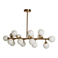 Подвесная люстра Garda Decor Шар K2KG872-16  фото, kupilegko.ru