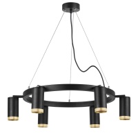 Подвесная люстра Lightstar Rullo (571016+214437-6+203440-6) LR01637640  фото, kupilegko.ru
