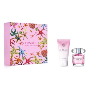 Женский парфюмерный набор подарочный VERSACE BRIGHT CRYSTAL 142500302 LT  фото, kupilegko.ru