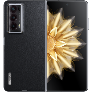 Смартфон, мобильный телефон HONOR Magic V2 512GB Черный (экокожа) EAC  фото, kupilegko.ru