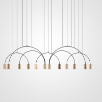 Подвесная люстра Imperium Loft Arc 212846-26  фото, kupilegko.ru