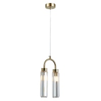 Подвесная люстра Newport 4522/S gold М0064131  фото, kupilegko.ru