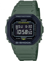 Японские наручные мужские часы Casio DW-5610SU-3ER. Коллекция G-Shock  фото, kupilegko.ru