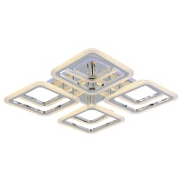 Потолочная светодиодная люстра Profit Light 8087/4+4 CHR C  фото, kupilegko.ru