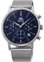 Японские наручные мужские часы Orient RA-KV0401L10B. Коллекция CHRONOGRAPH  фото, kupilegko.ru