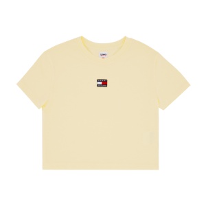 Футболка TOMMY JEANS CENTER BADGE TEE TMDW0DW10404 314824 SP  фото, kupilegko.ru