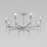 Подвесная люстра Eurosvet Arrista 60130/8 хром Smart  фото, kupilegko.ru