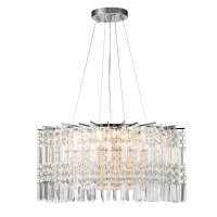 Подвесная люстра Indigo Artisto 12032/8P Chrome V000337  фото, kupilegko.ru