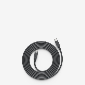 Cable 1 Black Кабель USB-C to USB-C 2 м Avolt  фото, kupilegko.ru