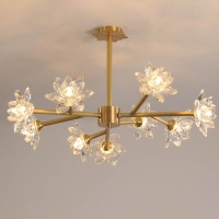 Подвесная люстра Imperium Loft Lotos 203938-26  фото, kupilegko.ru