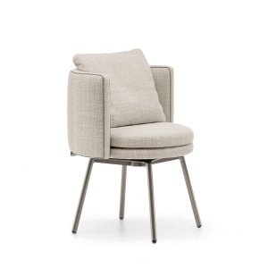 Torii “Dining” Gesso/Bronzo Комплект из 4 стульев Minotti  фото, kupilegko.ru