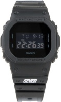 Японские наручные мужские часы Casio DW-5600BB-1E. Коллекция G-Shock  фото, kupilegko.ru