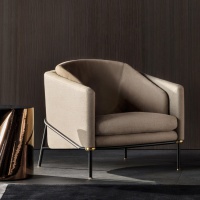 Fil Noir Кресло Minotti  фото, kupilegko.ru