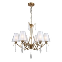 Подвесная люстра Lussole LGO GREENSBORO LSP-8824  фото, kupilegko.ru