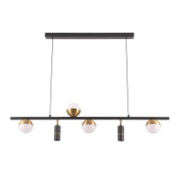 Подвесная люстра Crystal Lux CLT 047C6 L1000 BL-GO  фото, kupilegko.ru