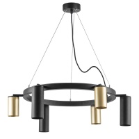 Подвесная люстра Lightstar Rullo (571016+214440-3+214487-3) LR016403873  фото, kupilegko.ru