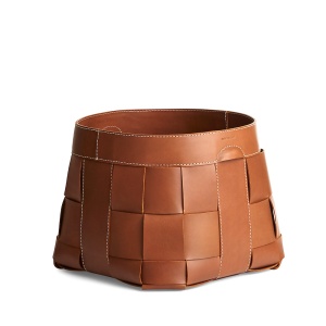 Hailey Saddle Корзина для бумаг L Ralph Lauren Home  фото, kupilegko.ru