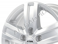 Литые колесные диски Rial Transporter 5 7x17 5x112 ET55 D66.5 Polar Silver (TP70755M81)  фото, kupilegko.ru