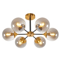 Потолочная люстра MyFar Fisher MR1741-6C  фото, kupilegko.ru