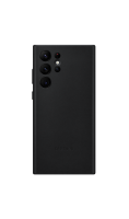 Чехол-крышка Samsung EF-VS908LBEGRU для Galaxy S22 Ultra, кожа, черный  фото, kupilegko.ru