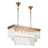 Подвесная люстра iLamp Triumph 6119-800 Brass  фото, kupilegko.ru