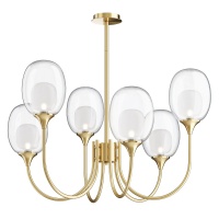 Подвесная люстра Maytoni Aura MOD016PL-06BS  фото, kupilegko.ru