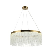 Подвесная светодиодная люстра Gerhort G21124/1A BRS CL  фото, kupilegko.ru