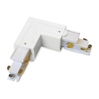 Коннектор L-образный левый Ideal Lux Link Trimless L-Connector Left WH Dali 246604  фото, kupilegko.ru