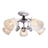 Потолочная люстра IMEX MD.0567-5-S WT+FGD  фото, kupilegko.ru