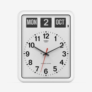 BQ-12A White Часы настенные Twemco  фото, kupilegko.ru