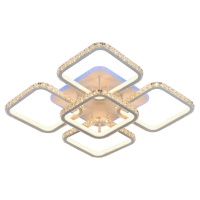 Потолочная светодиодная люстра Profit Light 8010/4+1 WHT  фото, kupilegko.ru