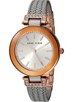 fashion наручные женские часы Anne Klein 1907SVRT. Коллекция Crystal  фото, kupilegko.ru