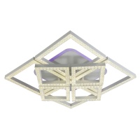 Потолочная светодиодная люстра Profit Light 5877/4+4A WHT  фото, kupilegko.ru