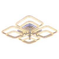Потолочная светодиодная люстра Profit Light 8049/4+4 CHR C  фото, kupilegko.ru
