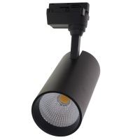 Трековый светодиодный светильник Volpe ULB-Q277 40W/4000К BLACK UL-00008059  фото, kupilegko.ru