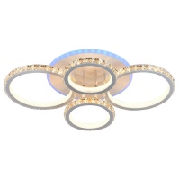 Потолочная светодиодная люстра Profit Light 8052/2+2 WHT  фото, kupilegko.ru
