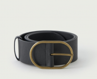 Кожаный ремень женский ASKENT R.105/110.CPM.BL  фото, kupilegko.ru