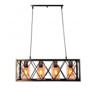 Подвесная люстра Lumina Deco Nortis LDP 11775-4  фото, kupilegko.ru